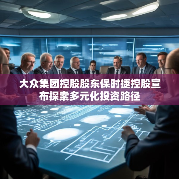 大众集团控股股东保时捷控股宣布探索多元化投资路径