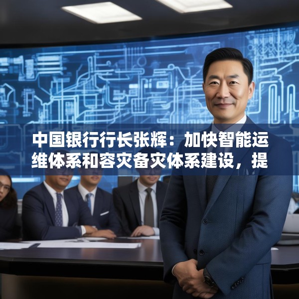 中国银行行长张辉：加快智能运维体系和容灾备灾体系建设，提升科技基础支持能力