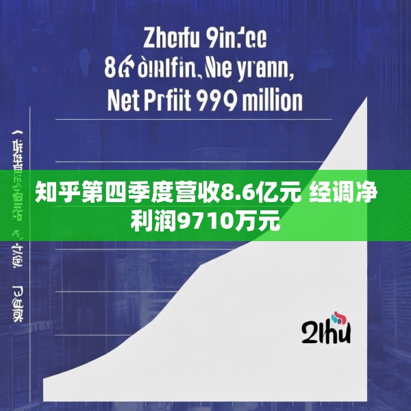 知乎第四季度营收8.6亿元 经调净利润9710万元