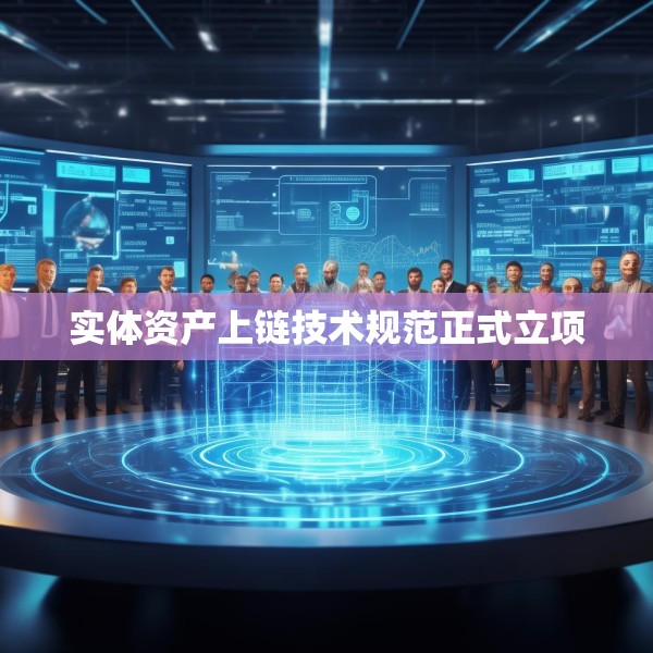 实体资产上链技术规范正式立项