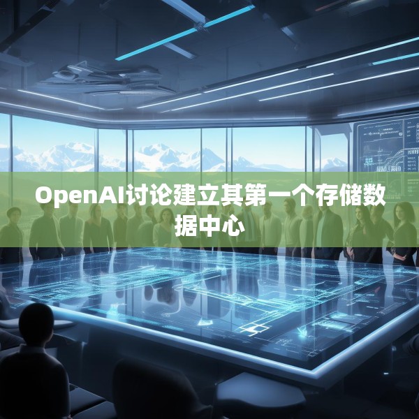 OpenAI讨论建立其第一个存储数据中心