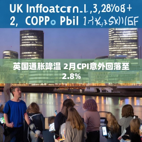 英国通胀降温 2月CPI意外回落至2.8%