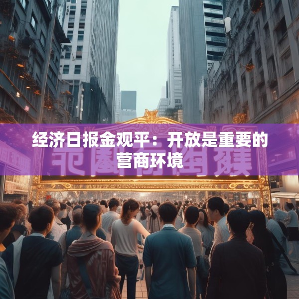 经济日报金观平：开放是重要的营商环境