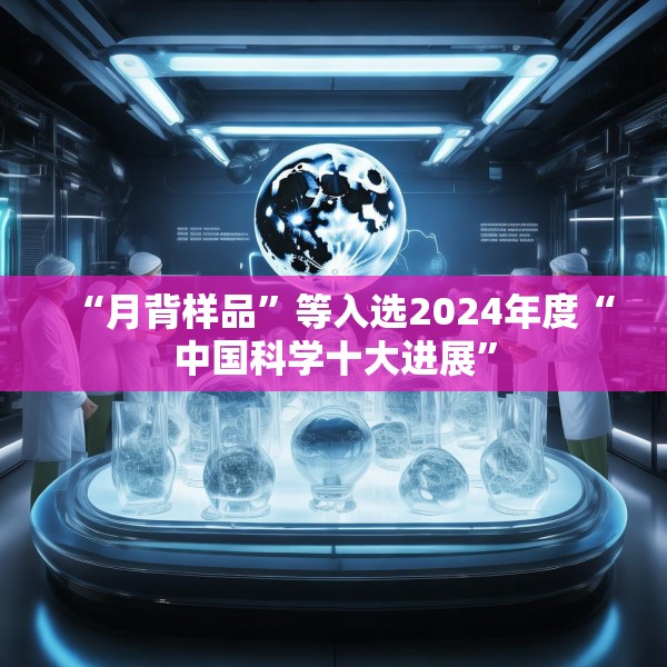 “月背样品”等入选2024年度“中国科学十大进展”