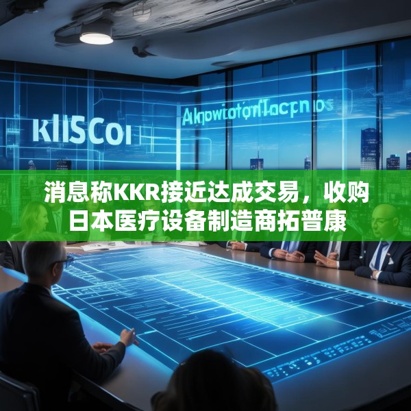 消息称KKR接近达成交易，收购日本医疗设备制造商拓普康