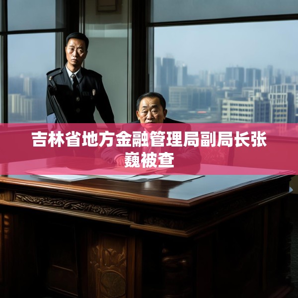 吉林省地方金融管理局副局长张巍被查
