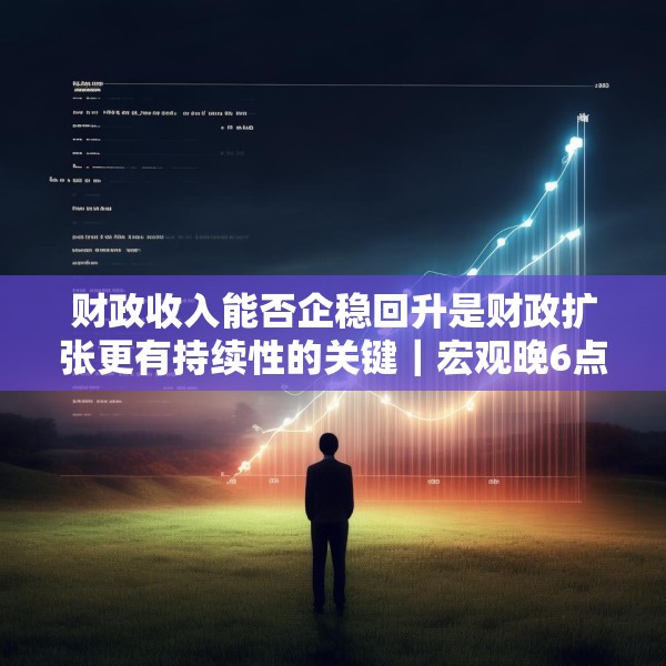 财政收入能否企稳回升是财政扩张更有持续性的关键｜宏观晚6点