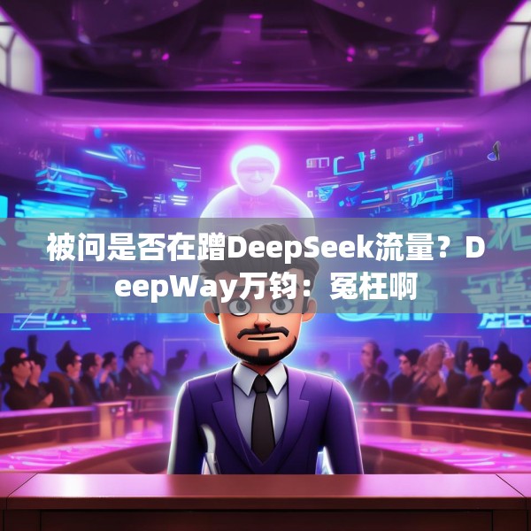 被问是否在蹭DeepSeek流量？DeepWay万钧：冤枉啊