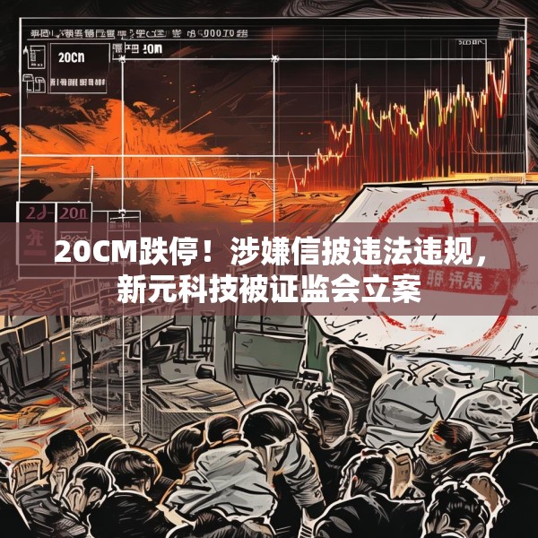 20CM跌停！涉嫌信披违法违规，新元科技被证监会立案