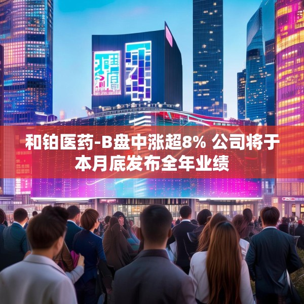 和铂医药-B盘中涨超8% 公司将于本月底发布全年业绩