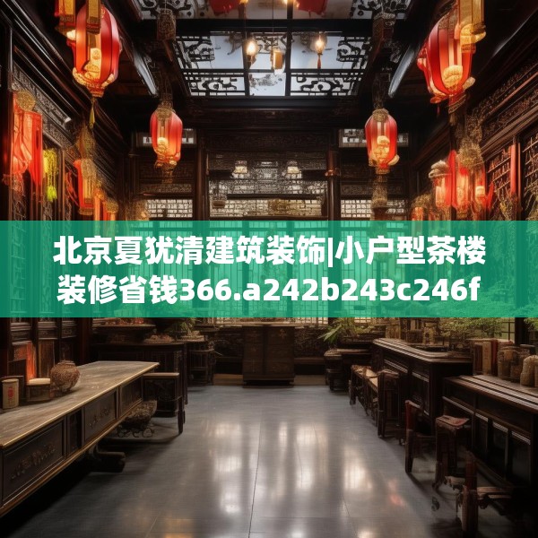 北京夏犹清建筑装饰|小户型茶楼装修省钱366.a242b243c246fgy.253dsfds