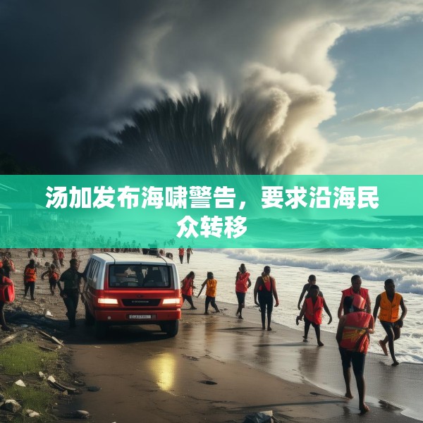汤加发布海啸警告，要求沿海民众转移