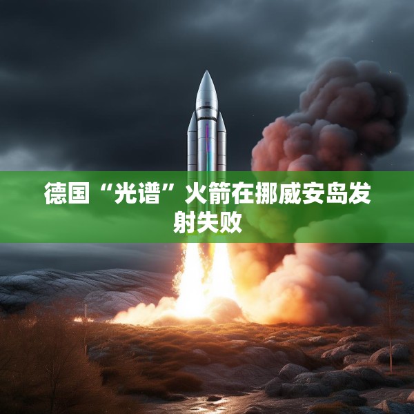 德国“光谱”火箭在挪威安岛发射失败