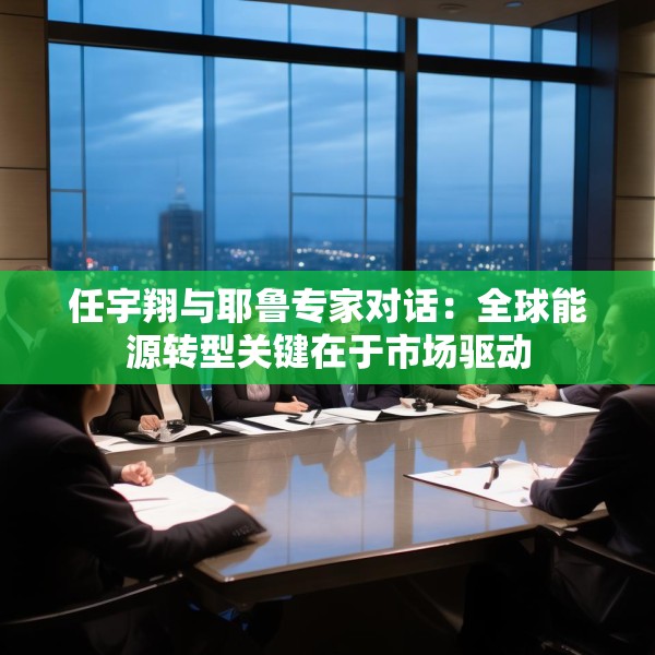 任宇翔与耶鲁专家对话：全球能源转型关键在于市场驱动