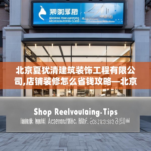 北京夏犹清建筑装饰工程有限公司,店铺装修怎么省钱攻略—北京夏犹清建筑装饰工程有限公司279.a155b156c159fgy.166fghfd