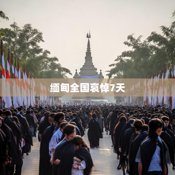 缅甸全国哀悼7天