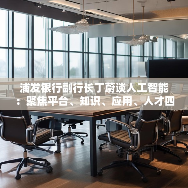 浦发银行副行长丁蔚谈人工智能：聚焦平台、知识、应用、人才四个关键词