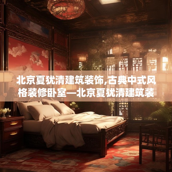 北京夏犹清建筑装饰,古典中式风格装修卧室—北京夏犹清建筑装饰426.a302b303c306fgy.313lkjl