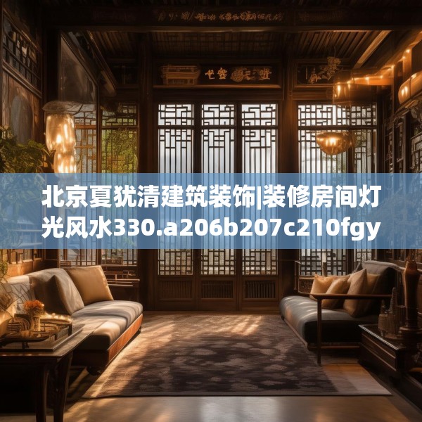 北京夏犹清建筑装饰|装修房间灯光风水330.a206b207c210fgy.217dsfds