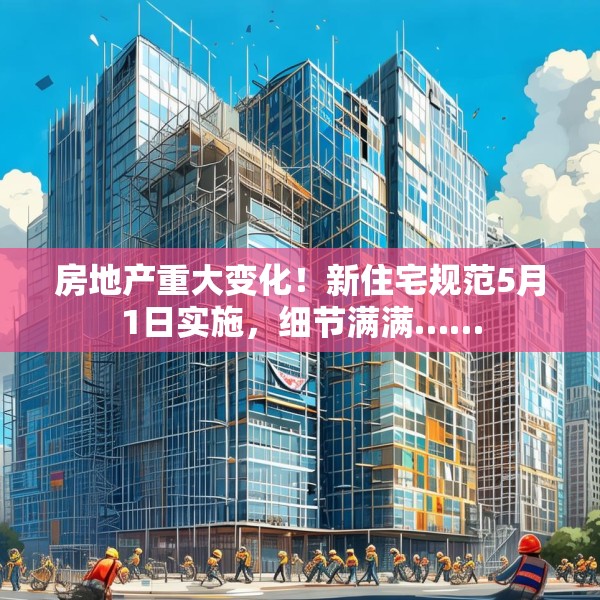 房地产重大变化！新住宅规范5月1日实施，细节满满……