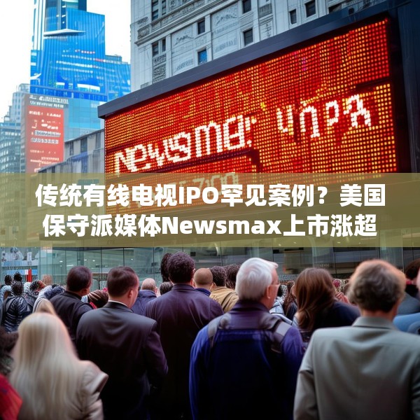 传统有线电视IPO罕见案例？美国保守派媒体Newsmax上市涨超700%