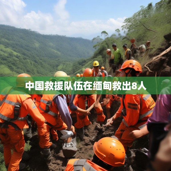 中国救援队伍在缅甸救出8人
