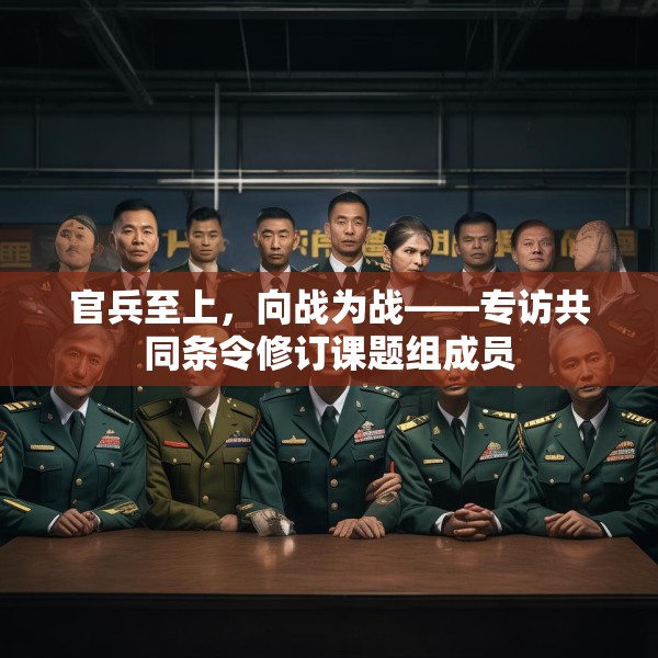 官兵至上，向战为战——专访共同条令修订课题组成员