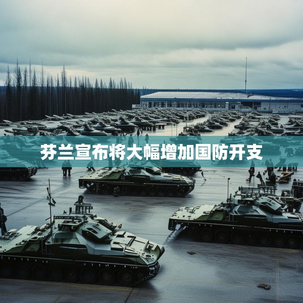 芬兰宣布将大幅增加国防开支