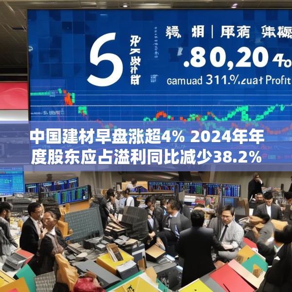 中国建材早盘涨超4% 2024年年度股东应占溢利同比减少38.2%