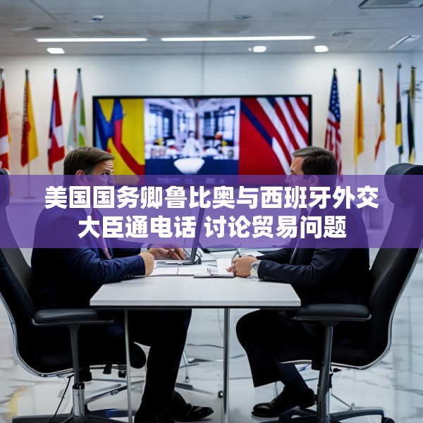 美国国务卿鲁比奥与西班牙外交大臣通电话 讨论贸易问题