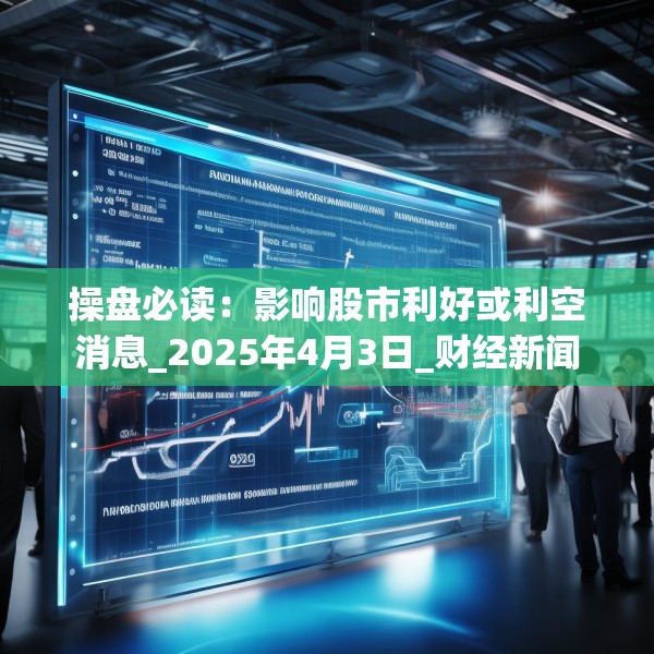 操盘必读：影响股市利好或利空消息_2025年4月3日_财经新闻