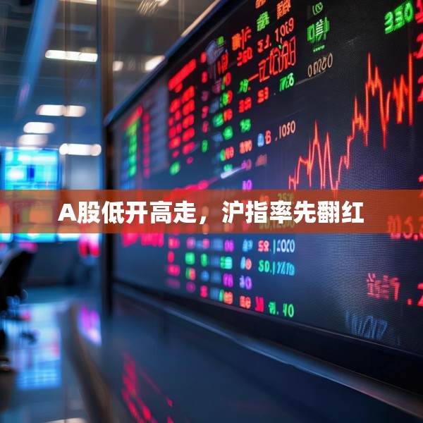 A股低开高走，沪指率先翻红