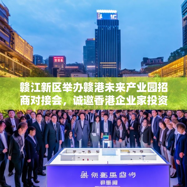 赣江新区举办赣港未来产业园招商对接会，诚邀香港企业家投资