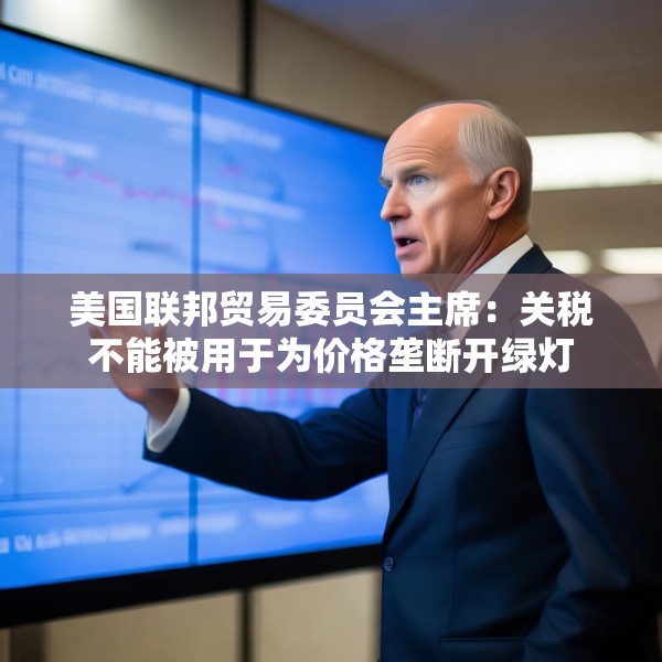 美国联邦贸易委员会主席：关税不能被用于为价格垄断开绿灯