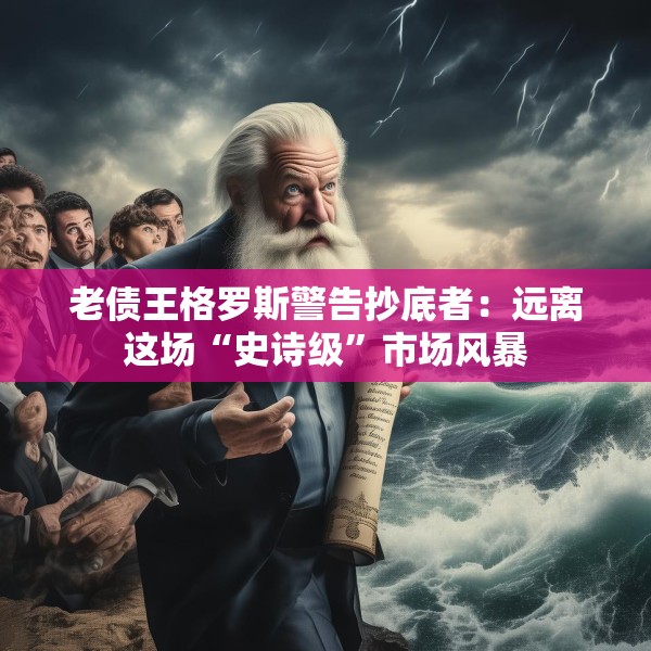 老债王格罗斯警告抄底者：远离这场“史诗级”市场风暴