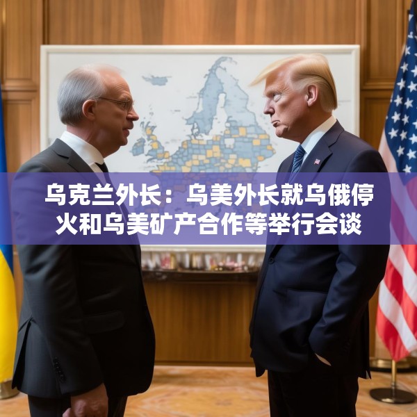 乌克兰外长：乌美外长就乌俄停火和乌美矿产合作等举行会谈