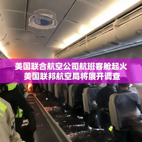 美国联合航空公司航班客舱起火 美国联邦航空局将展开调查