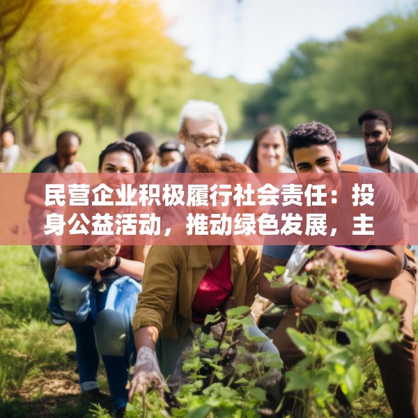 民营企业积极履行社会责任：投身公益活动，推动绿色发展，主动回报社会