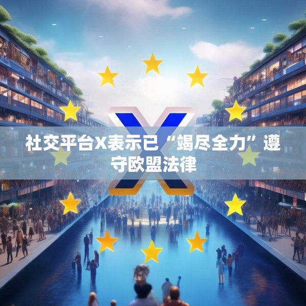 社交平台X表示已“竭尽全力”遵守欧盟法律