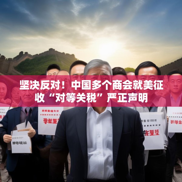 坚决反对！中国多个商会就美征收“对等关税”严正声明