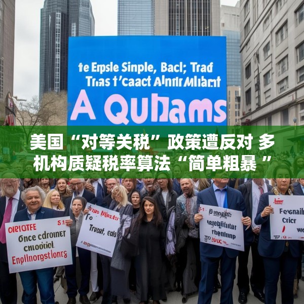 美国“对等关税”政策遭反对 多机构质疑税率算法“简单粗暴 ”