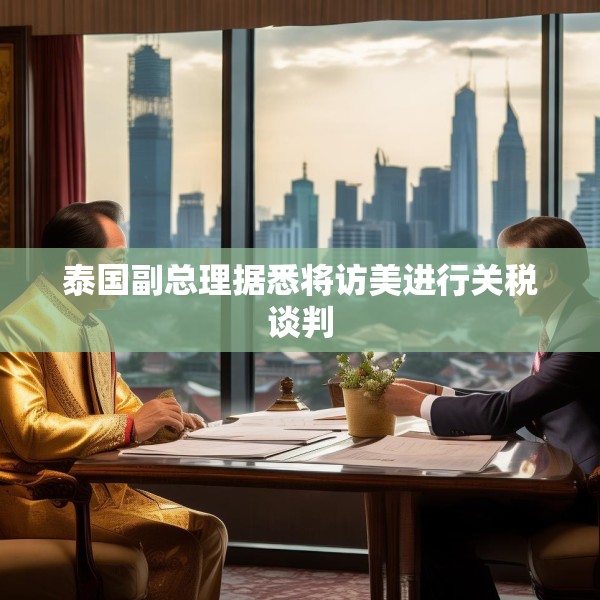 泰国副总理据悉将访美进行关税谈判