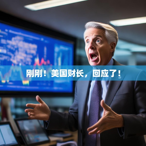 刚刚！美国财长，回应了！