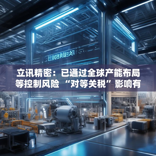 立讯精密：已通过全球产能布局等控制风险 “对等关税”影响有限