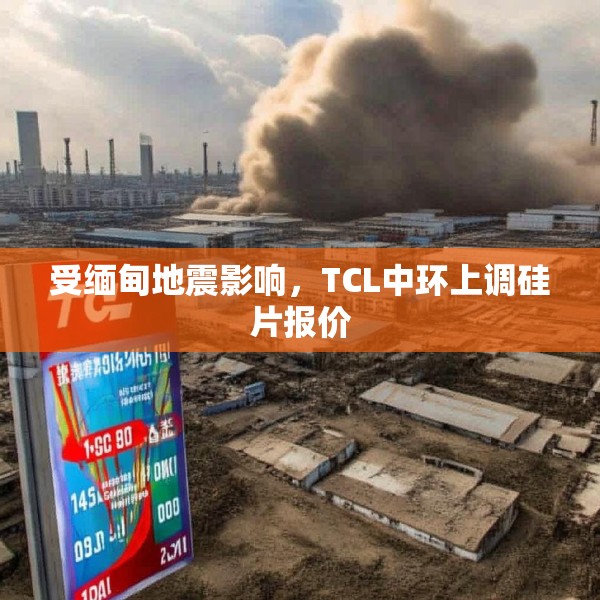 受缅甸地震影响，TCL中环上调硅片报价