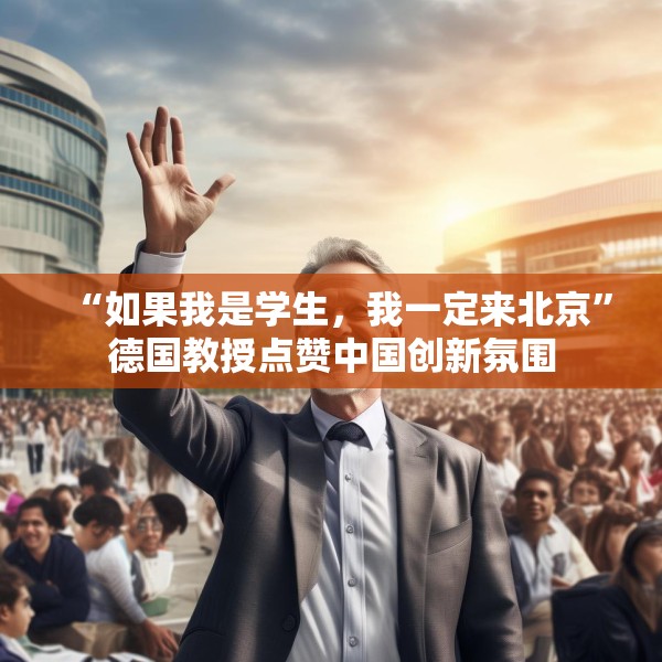 “如果我是学生，我一定来北京”德国教授点赞中国创新氛围