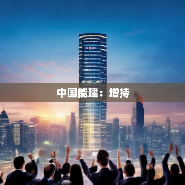 中国能建：增持