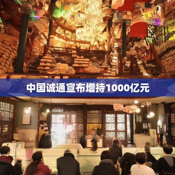 中国诚通宣布增持1000亿元