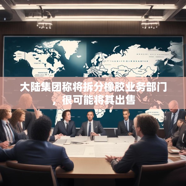 大陆集团称将拆分橡胶业务部门，很可能将其出售
