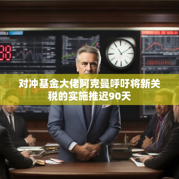 对冲基金大佬阿克曼呼吁将新关税的实施推迟90天